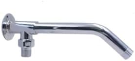 Stainless Steel Wall Mounted Shower Arm Holder - 28cm 45 Degree Extension