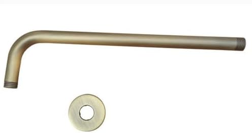 Gold Black Antique Brass Shower Arm 12 Inch Extension Pipe