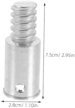 25mm Aluminum Alloy Broom Handle Adapter 2 Pcs 1
