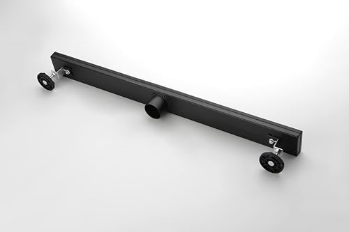 36-Inch Linear Shower Drain with Hair Strainer and Removable Cover