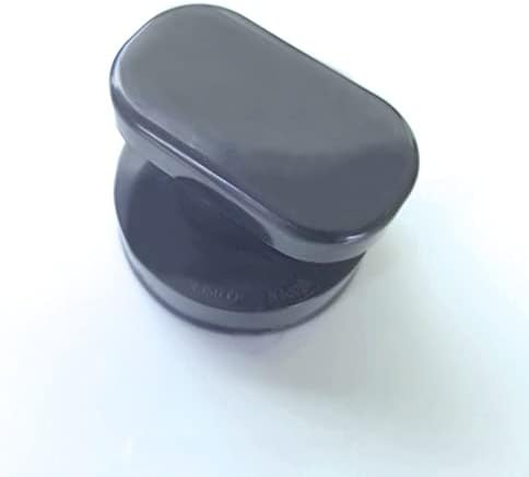 WANLIAN Black Trumpet Suction Cup Door Handle
