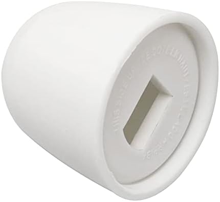 4pcs Universal Toilet Bolt Caps White