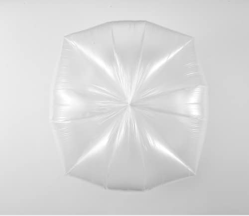 TYPLASTICS 20-30 Gallon Clear Trash Can Liners - Case of 500