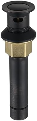 PARLOS Pop Up Sink Drain Stopper with Overflow Oil Rubbed Bronze