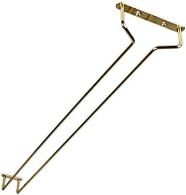 TrueCraftware 24-Inch Brass Wine Glass Rack Set of 2