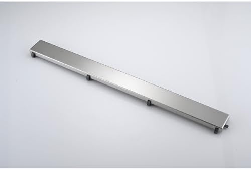 YLIEHS 28 Inch Linear Shower Drain with Hair Strainer