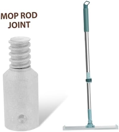 2pcs Metal Threaded Tip Replacement Kit for Broom and Mop Handles