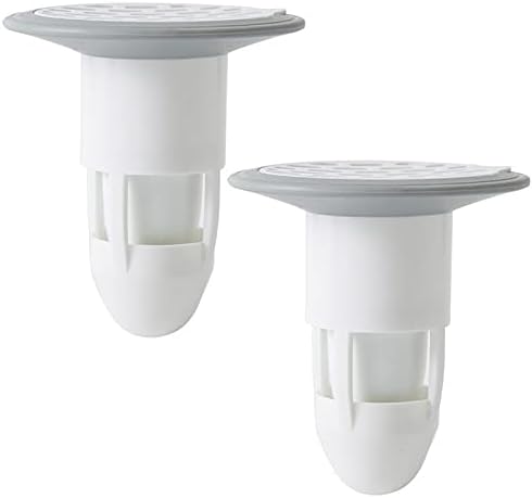 NILSTOREY Drain Strainer Trap Seal 2-Pack White