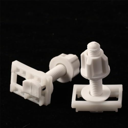 Pokinge 10pcs Toilet Seat Hinges and Screws