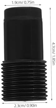 2pcs Plastic Threaded Broom Handle Adapter for Mops and Brushes