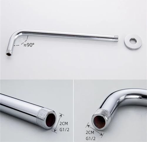 Stainless Steel Chrome Plated Shower Arm Extension Pipe