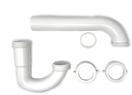 1 14 P Trap Drain Kit with PVC Adapter