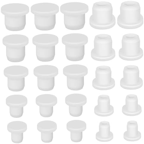 OUNONA 25 Pcs Salt Pepper Stoppers Replacement