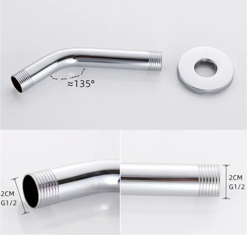 Stainless Steel Chrome Plated Shower Arm Extension Pipe