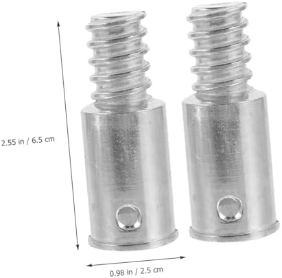 4PCS Minkissy American Threaded Adapter for Broom Handles Replacement Extension Tips