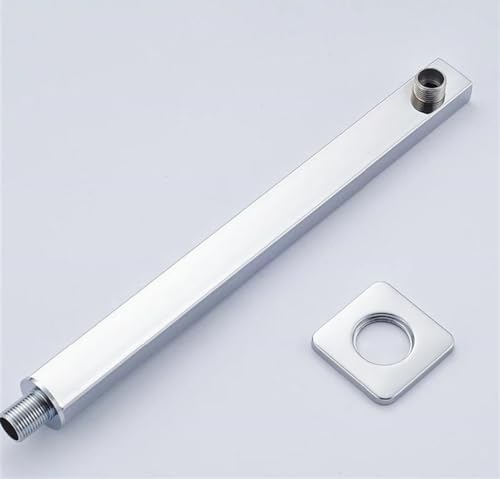Durable Wall Mounted Shower Arm Chrome Brushed Nickel Matte Black