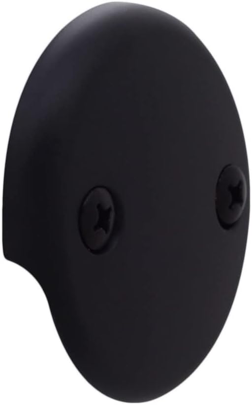 Westbrass Tip-Toe Drain Strainer Replacement Kit Matte Black 1