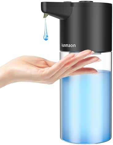 Aunmaon Touchless Auto Soap Dispenser with 15 Levels Adjustment