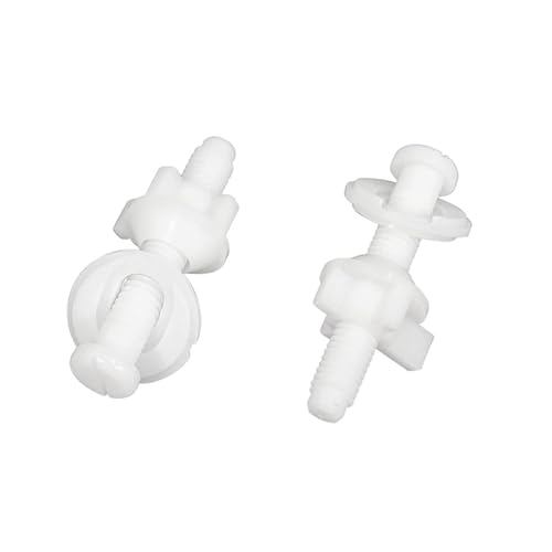 2 Pcs Toilet Seat Screws Bolts Replacement Kit