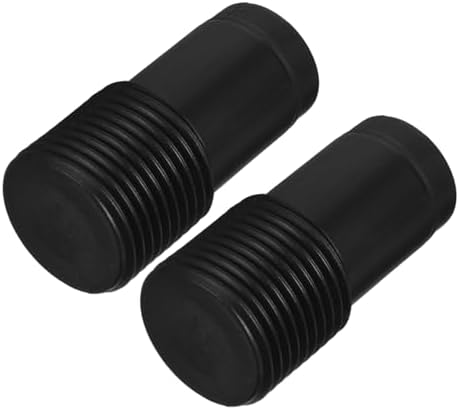 2pcs Plastic Threaded Broom Handle Adapter for Mops and Brushes