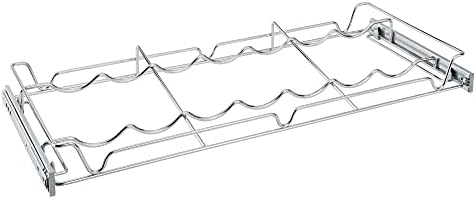 Rev-A-Shelf Pull-Out Wine Rack Organizer 30 Chrome