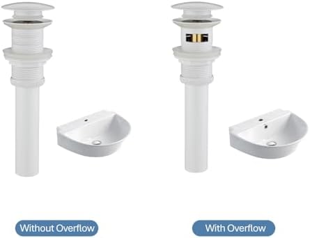 YZZY Pop-up Drain with Overflow and Hair Catcher 1
