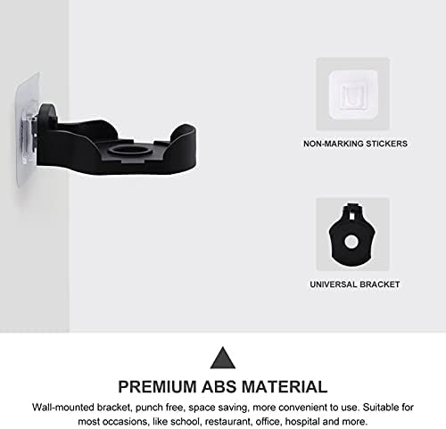 Healifty 2 Sets Wall Bracket for Soap Dispenser and Mobile Phone Holder