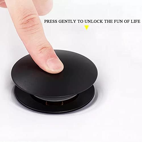 Rockgoya Matte Black Pop Up Sink Drain