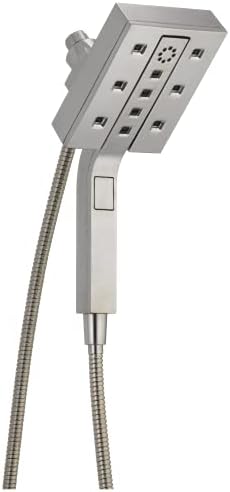 Delta 4-Spray Touch-Clean H2Okinetic In2ition 2-in-1 Shower Head