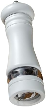 KICHOUSE Refillable Salt and Pepper Shaker Set 6 Inches Wooden 1