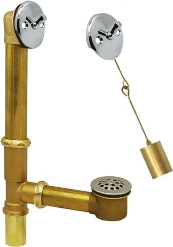Fine Fixtures Bathtub Drain Kit - Polished Gold