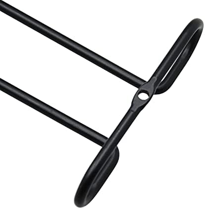 Eastbao 10 Inch Wine Glass Rack Under Cabinet Set of 4