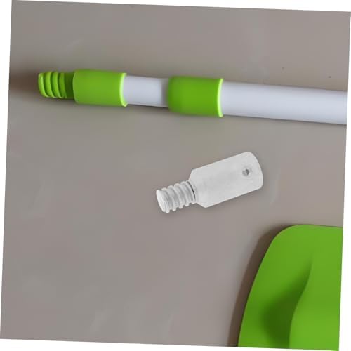 2pcs Metal Threaded Tip Replacement Kit for Broom and Mop Handles