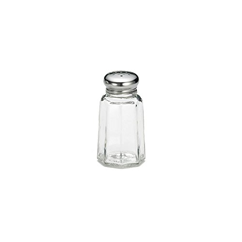 Tablecraft 1 Oz Glass Salt Pepper Shakers Set