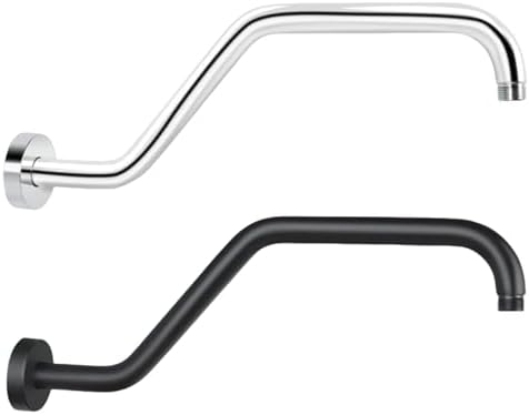QINGFAN Multipurpose Matte Black Shower Arm