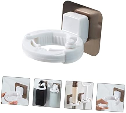 Ciieeo Wall Mount Shampoo Gel Bottle Holder - No Holes Adhesive
