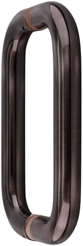 Brixwell 8 Inch Back To Back Tubular Shower Handle Antique Copper