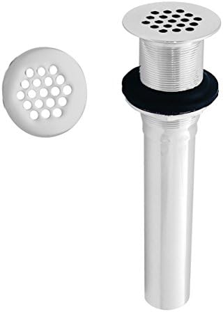 Westbrass D411-12-50 Grid Strainer Lavatory Drain No Overflow