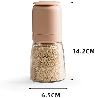 Salt and Pepper Grinder Set with Adjustable Coarseness
