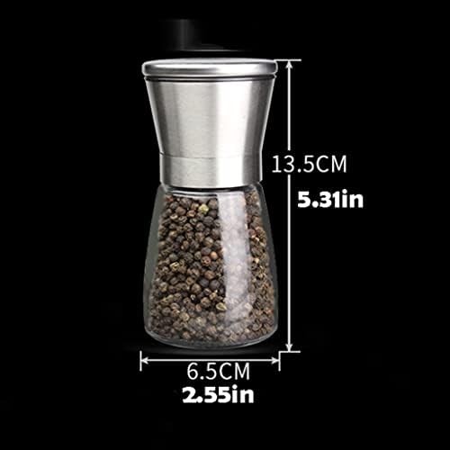 Stainless Steel Salt and Pepper Grinder Set of 2