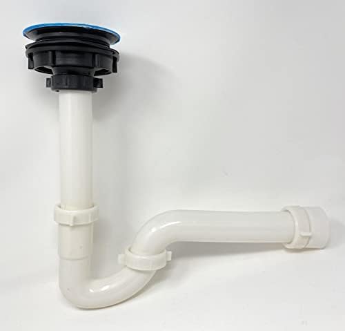 1 12 P Trap Kitchen Sink Bathroom Kit with PVC Adapter