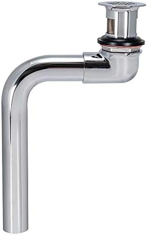 EZ-FLO 1-14 Inch Offset Lavatory Drain with Grid Strainer