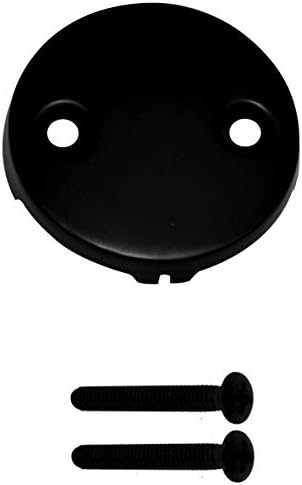 Westbrass Tip-Toe Drain Strainer Replacement Kit Matte Black 1