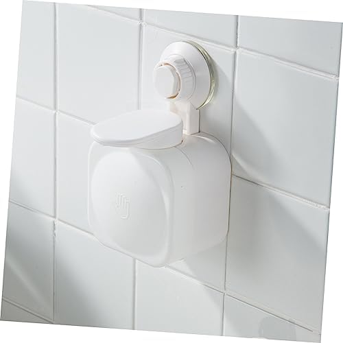 LIFKOME Wall Mounted Liquid Soap Dispenser with Strong Suction