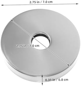 Gadpiparty 2 Pcs Stainless Steel Shower Flange Covers 1