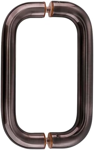 Brixwell 8 Inch Back To Back Tubular Shower Handle Antique Copper