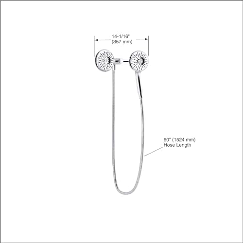 KOHLER Freespin Bellerose 3-Spray Dual Wall Mount Shower Head