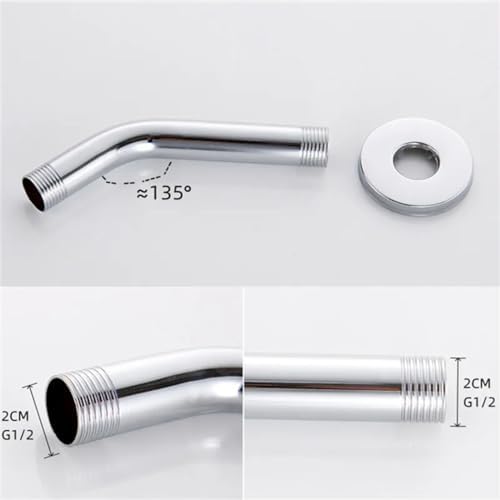 Chrome Plated Stainless Steel Shower Arm Extension Rod