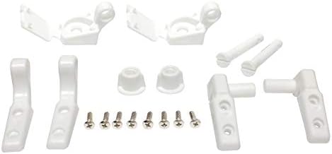 Plumb Pak PP835-34 Toilet Seat Hinge White 4 x 5