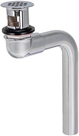EZ-FLO 1-14 Inch Offset Lavatory Drain with Grid Strainer
